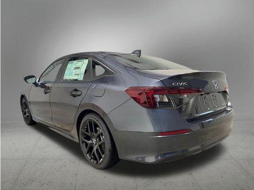 Gray 2026 Honda Civic Hybrid Sport