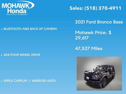 2021 Ford Bronco Base