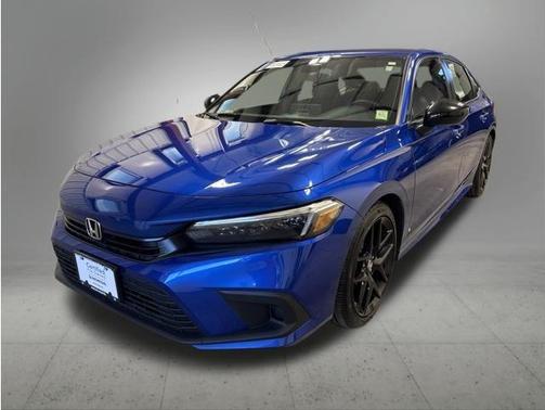Aegean Blue Metallic 2023 Honda Civic Sport