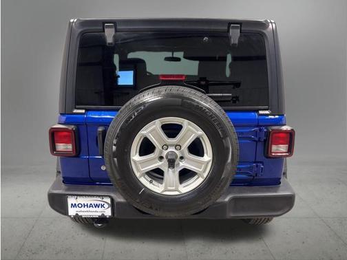 Ocean Blue Metallic Clearcoat 2020 Jeep Wrangler Sport S