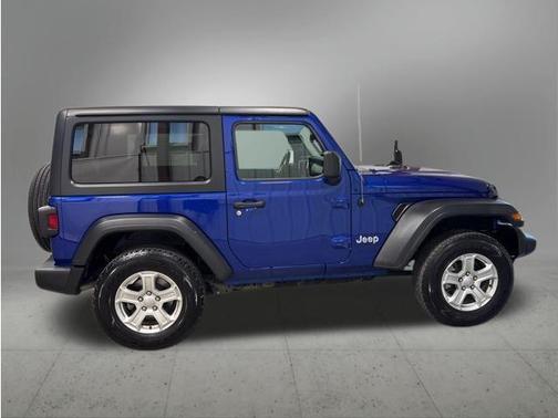 Ocean Blue Metallic Clearcoat 2020 Jeep Wrangler Sport S