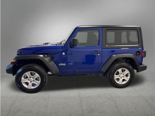 Ocean Blue Metallic Clearcoat 2020 Jeep Wrangler Sport S