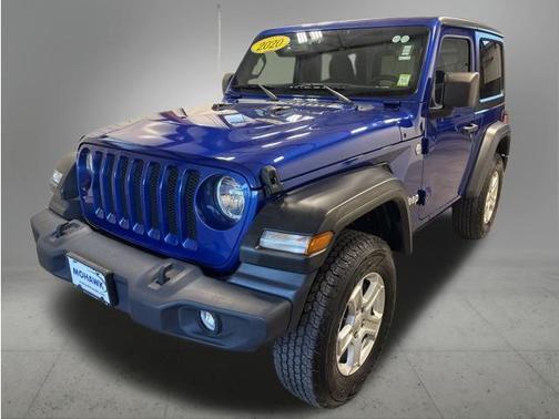 Ocean Blue Metallic Clearcoat 2020 Jeep Wrangler Sport S