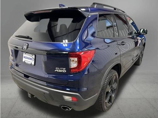 Obsidian Blue Pearl 2021 Honda Passport AWD Elite