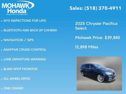 Fathom Blue Pearlcoat 2025 Chrysler Pacifica L