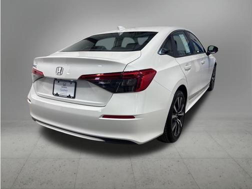 Platinum White Pearl 2023 Honda Civic EX