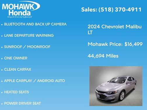 2024 Chevrolet Malibu FWD 1LT