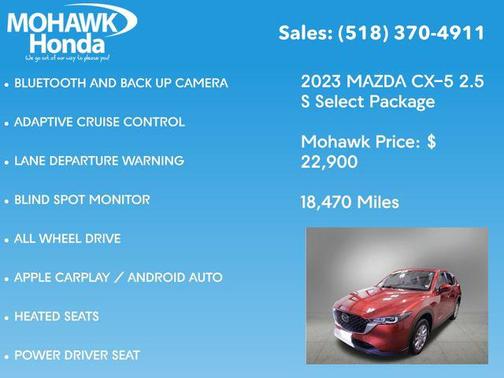 2023 Mazda CX-5 2.5 S Select Package