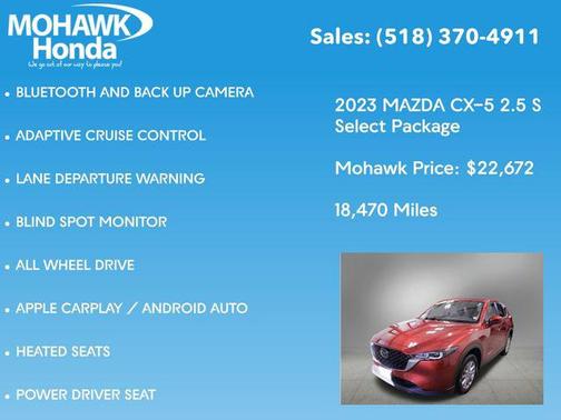 2023 Mazda CX-5 2.5 S Select Package