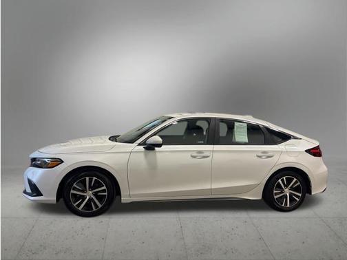 Platinum White Pearl 2024 Honda Civic LX