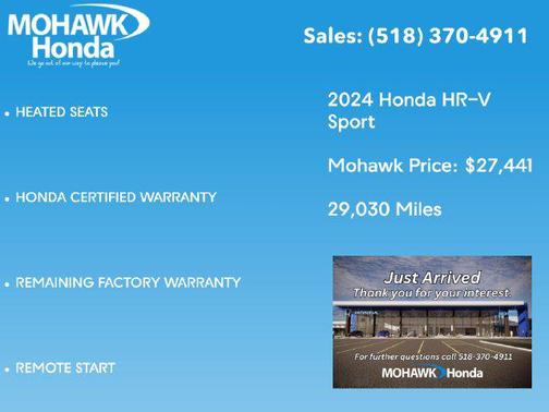 Urban Gray Pearl 2024 Honda HR-V Sport