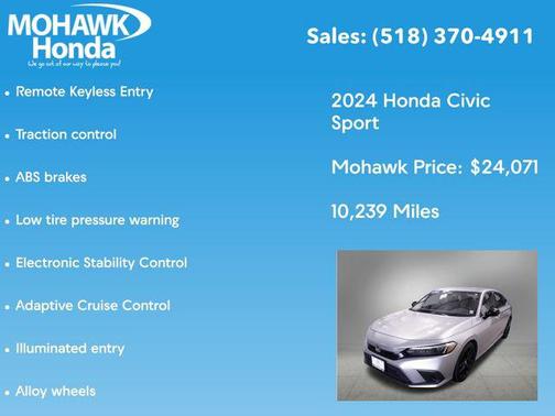 2024 Honda Civic Sport