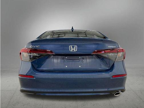 Blue 2026 Honda Civic Sport