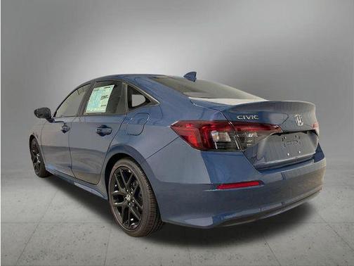 Blue 2026 Honda Civic Sport