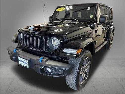Black Clearcoat 2024 Jeep Wrangler 4xe Sport S