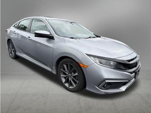 Lunar Silver Metallic 2021 Honda Civic EX
