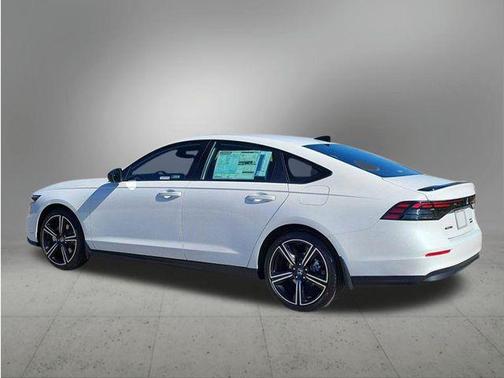 White 2026 Honda Accord Hybrid Sport