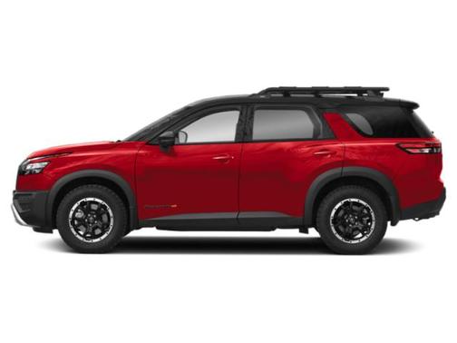 Scarlet Ember Tintcoat/Super Black 2024 Nissan Pathfinder Rock Creek 4WD
