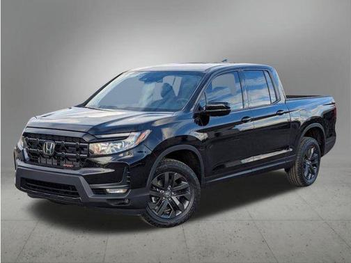 Black 2026 Honda Ridgeline Sport