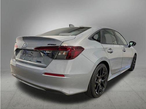 Gray 2026 Honda Civic Hybrid Sport