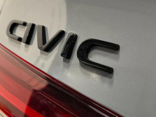 Gray 2026 Honda Civic Hybrid Sport