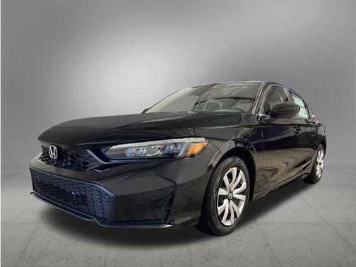 Black 2026 Honda Civic LX