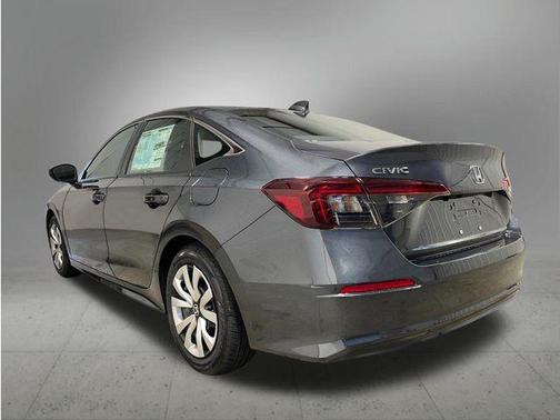Gray 2026 Honda Civic LX