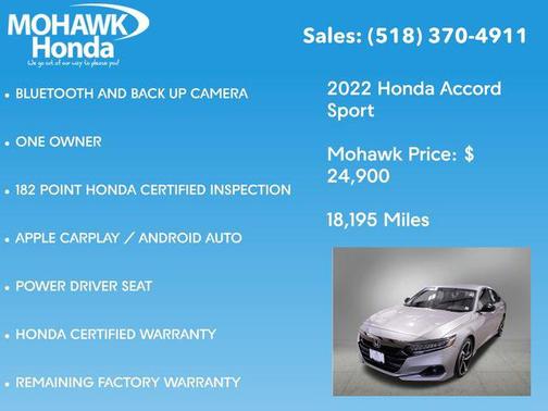 2022 Honda Accord Sport 1.5T