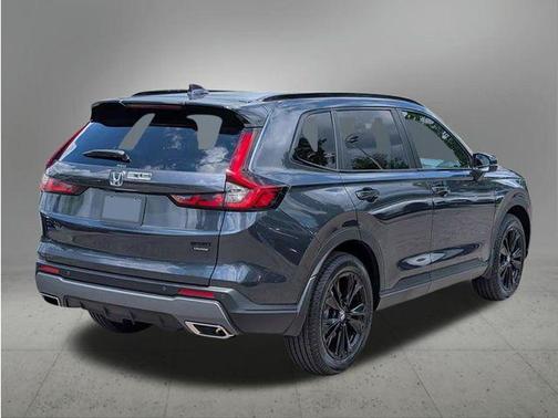 Gray 2026 Honda CR-V Hybrid Sport Touring AWD
