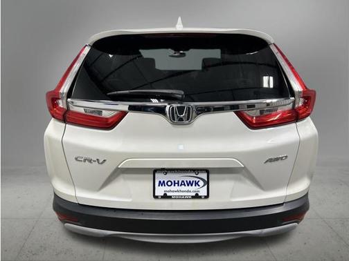 White Diamond Pearl 2017 Honda CR-V EX-L