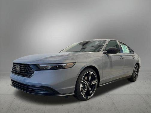 Gray 2026 Honda Accord Hybrid Sport