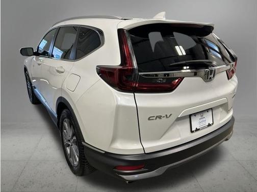 Platinum White Pearl 2021 Honda CR-V AWD Touring