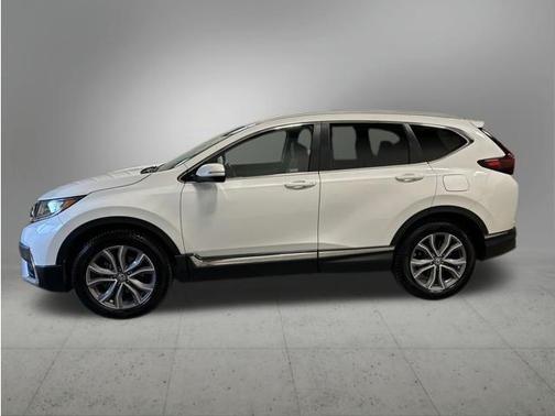 Platinum White Pearl 2021 Honda CR-V AWD Touring