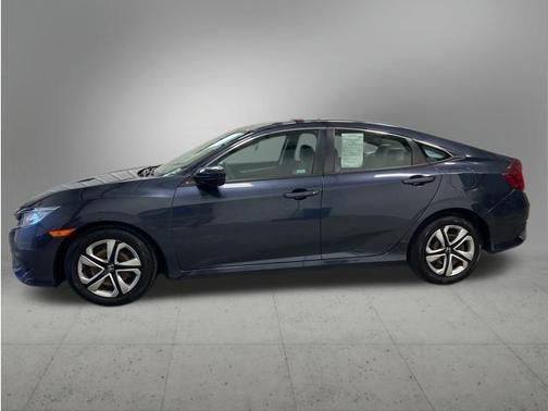 Cosmic Blue Metallic 2018 Honda Civic LX