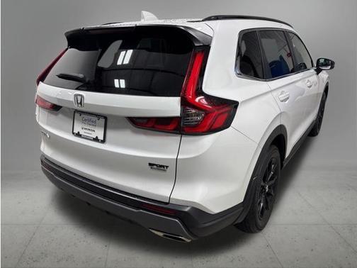 Platinum White Pearl 2025 Honda CR-V Hybrid Sport AWD