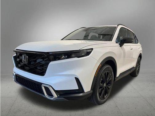 White 2026 Honda CR-V Hybrid Sport Touring AWD