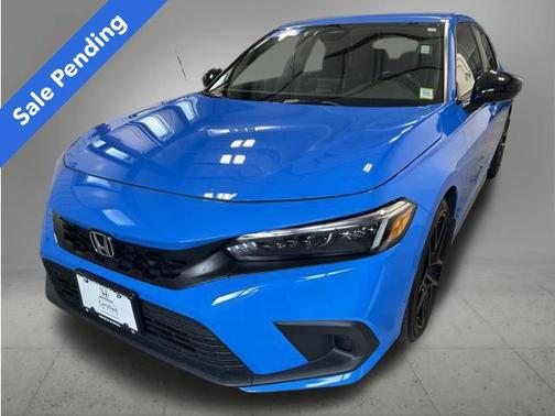 Blue 2024 Honda Civic Sport