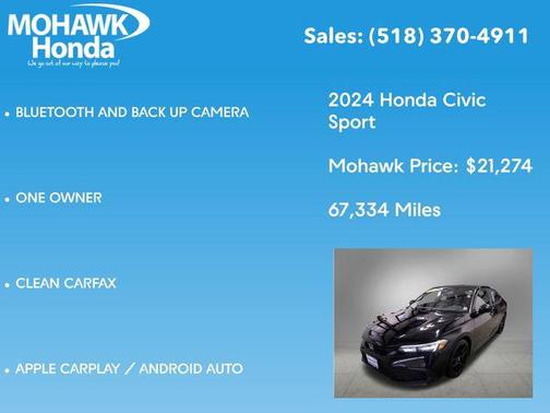 2024 Honda Civic Sport