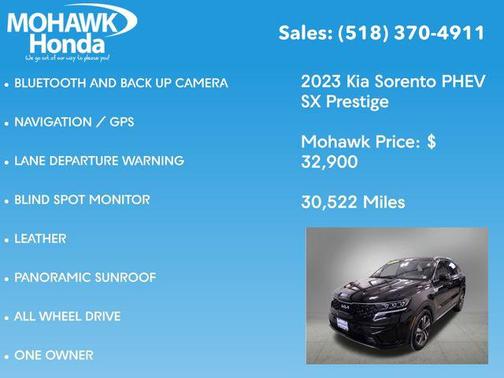 2023 Kia Sorento Plug-In Hybrid SX Prestige