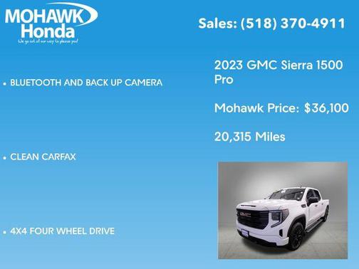 2023 GMC Sierra 1500 Pro