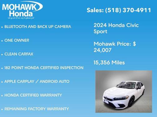 2024 Honda Civic Sport