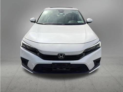 Platinum White Pearl 2024 Honda Civic EX
