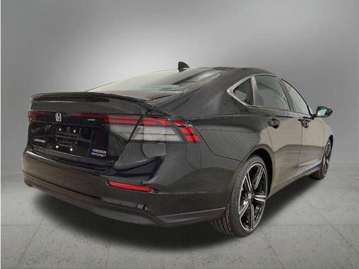 Black 2025 Honda Accord Hybrid Sport