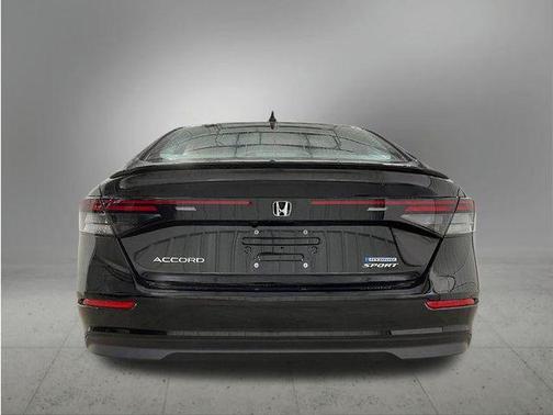 Black 2025 Honda Accord Hybrid Sport