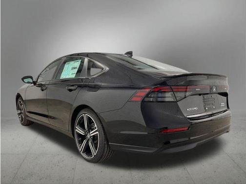 Black 2025 Honda Accord Hybrid Sport
