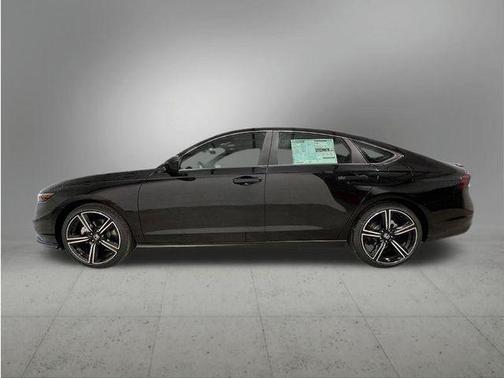 Black 2025 Honda Accord Hybrid Sport