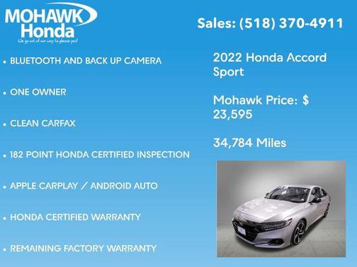 2022 Honda Accord Sport 1.5T