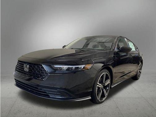Black 2026 Honda Accord Hybrid Sport