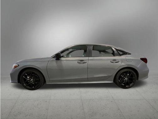 Gray 2026 Honda Civic Hybrid Sport