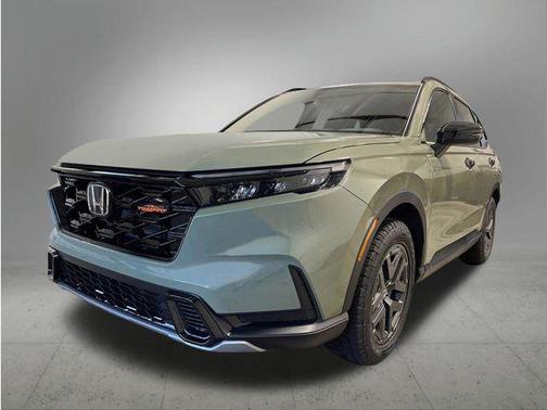 Green 2026 Honda CR-V Hybrid TrailSport AWD